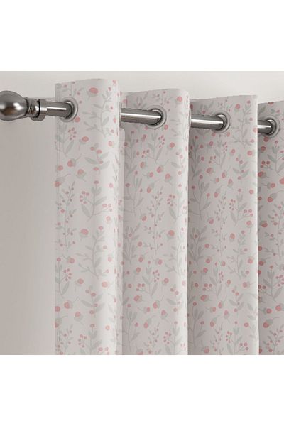 Home Box Hermione Chrsy 2-Piece Printed Curtain Set - 140x240 cm