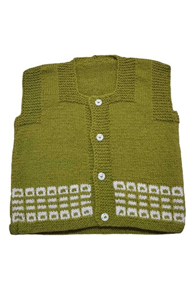 SERO TUHAFİYE BEBEK YELEĞİ/EL ÖRGÜSÜ/YÜNLÜ/SERO TUHAFİYE&ÇEYİZ