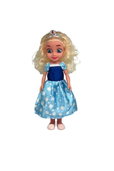 Fark Teknoloji ELİZA 42 CM SESLİ ET BEBEK KARLAR ÜLKESİ MODA BEBEK