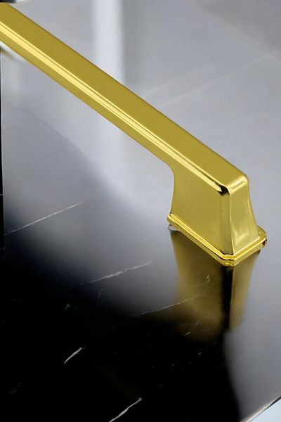 Badem10 Cemre Gold Metal Aur 160 Mm -16 Cm Mobilier Bucătărie Sertar Dulap Dulap Mânere Mâner