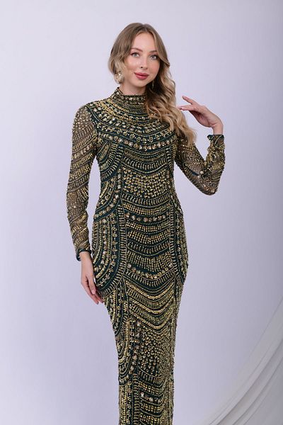 GATSBYLADY LONDON FREYA - Stone Detailed Hand Embroidered Dress