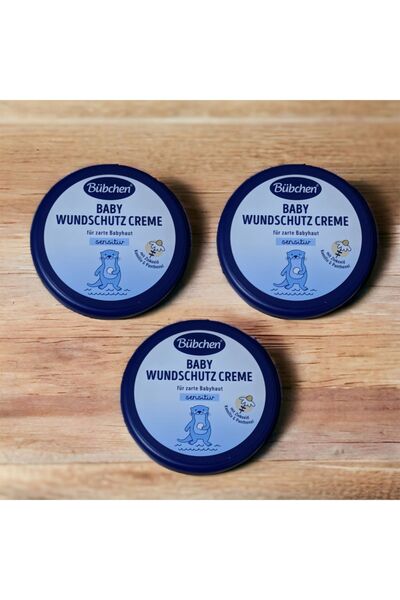 Bübchen 3 ADET - Bübchen Baby Wundschutz Creme / Bebek Pişik Önleyici Bariyer Krem 150 ml
