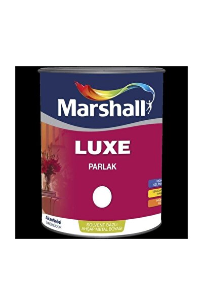 Marshall Luxe Parlak Sentetik Yağlı Boya 0.75 Lt Beyaz