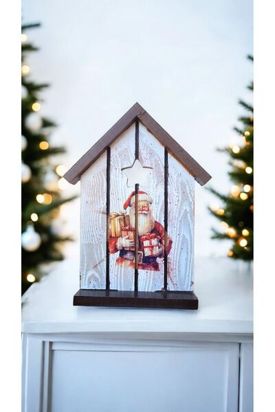 İLDA ART DESİGN Çatılı Ev Dekorasyon, Yılbaşı, Noel Baba,Hediyelik, Yeni Yıl,...