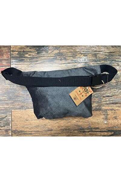 Street Bag Rez Ethnic Authentic Bohemian Waist Bag Daily Travel Usable Large Volume Anthracite