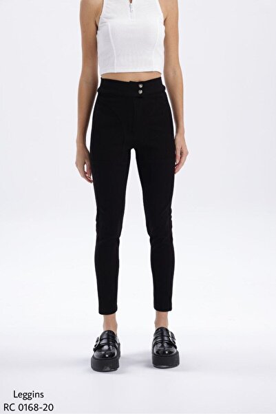 RE DESIGN Fitilli Tayt Pantolon