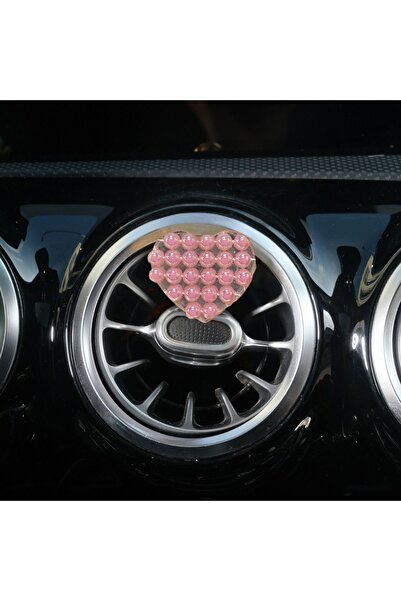 tasarım arabam زخرفة مكيف هواء السيارة على شكل فقاعات على شكل قلب