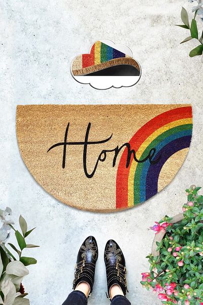 Chilai Home Coco Albergo 45X75 cm Natural Koko Bristle Mat, India Natural Door Mat