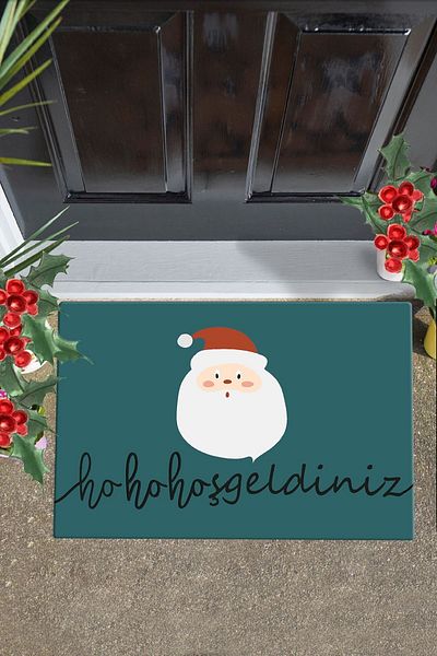 Chilai Home PVC Welcome Decorative Indoor and Outdoor Door Mat Pvc Base