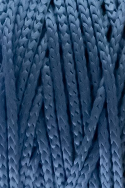 Yüncü Nihat 200 جرام - 200 طن - 2.5 ملم خيط بوليستر مكرامية أزرق داكن (444) خيط حقيبة خيط سبلا خيط حياكة