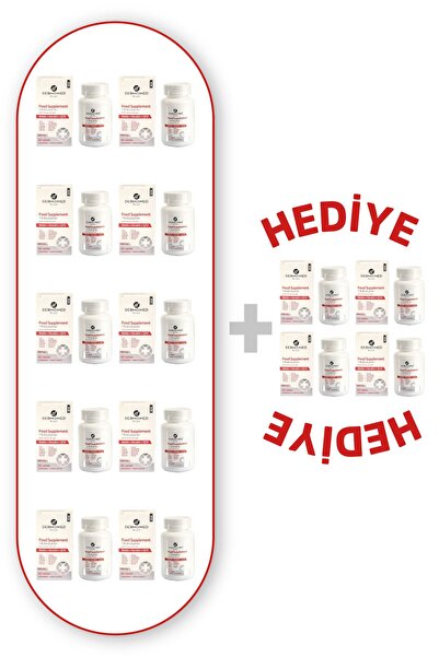 Dermomed Dermo-med Plus Multivitamin 120 Tablet (10 ADET + 4 HEDİYE )