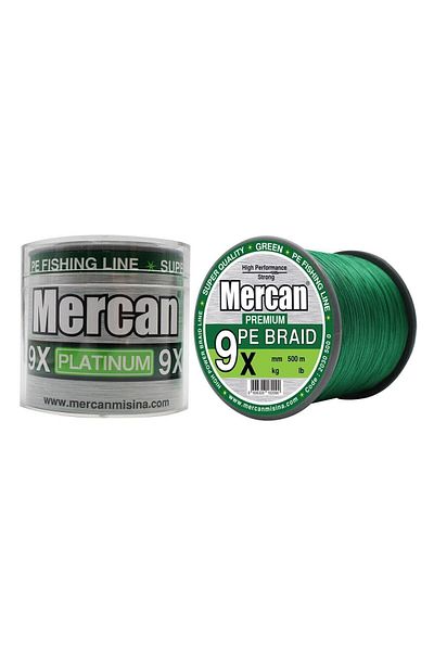 Mercan Pe Knitted Premium 9x Rope 500 M Fishing Line
