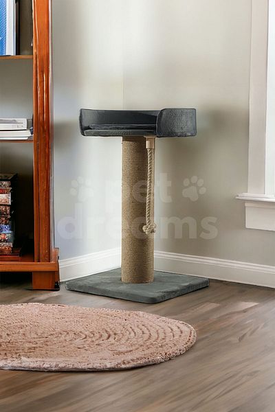 Pet Dreams Skye Luxury Cat Scratching, Rope Toy, Cushioned Rest Area