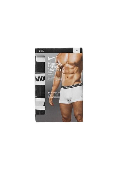 Nike Schwarze Herren-Boxershorts 0000ke1008859-Schwarz