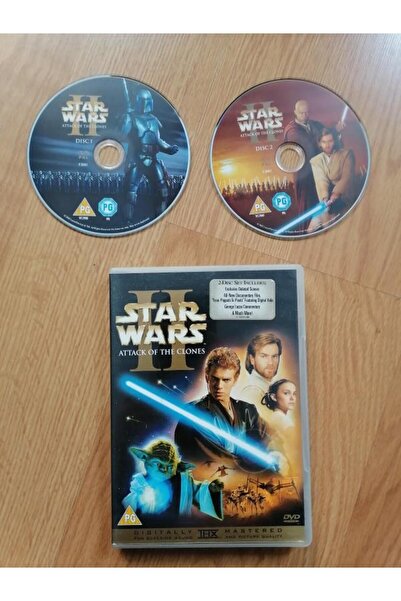 Plakperest STAR WARS II - ATTACK OF THE CLONES ( KLONLARIN SALDIRISI- 2 xDVD ...