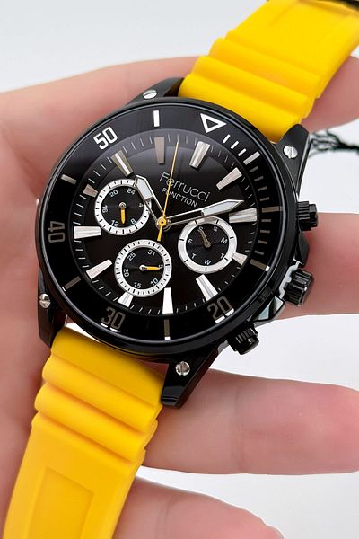 Ferrucci Function Silicone Cord Men's Wristwatch