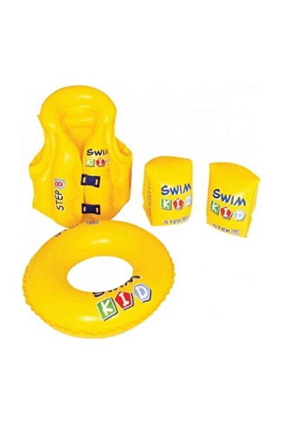 BESTWAY Can Yeleği, Simit, Kolluk 3'lü Set B1210