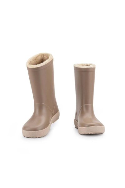 IGOR W10293 SPLASH DK BORREQUITO ELMWOOD BEIGE KIŞLIK KAHVERENGİ ÇOCUK YAĞMUR ÇİZMESİ