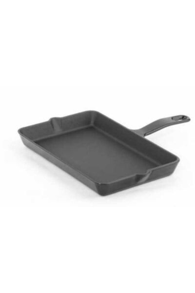 Sürel Hakiki Döküm 15x25 Tava Izgara Tavası