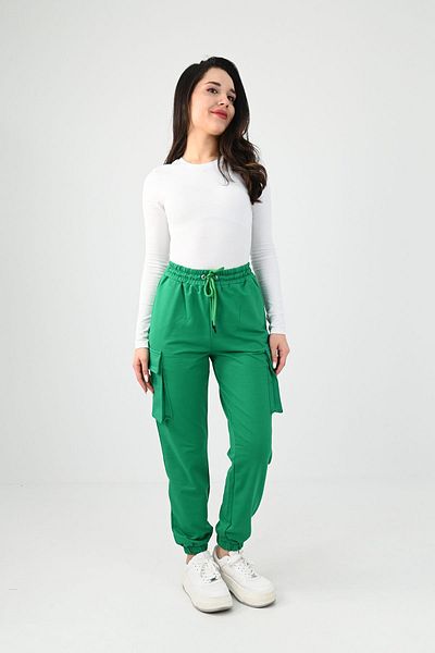 Koza Butik Women's Cargo Pocket Trousers 6193-23