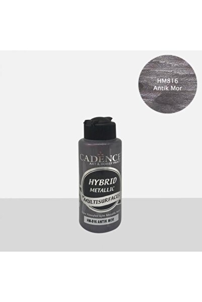 Cadence Hibrit Metalik Multisurface Boya H816 Antik Mor 120ml