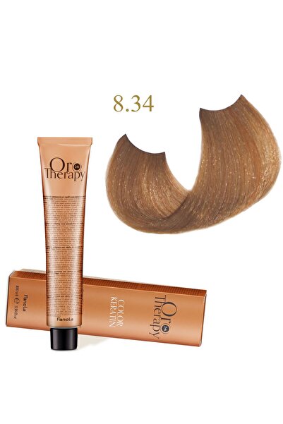 Fanola Oro Therapy 24k Color Keratin With Gold & Argan Oil 100ml (ammonia Fre...
