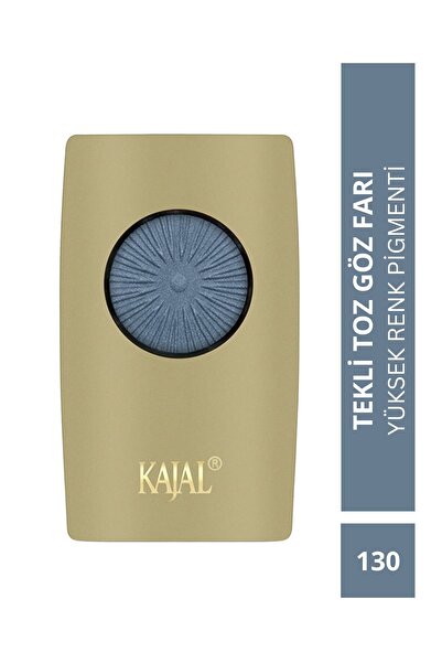 KAJAL Çelik Mavisi Tekli Göz Farı & Steel Blue Single Eyeshadow - No:130