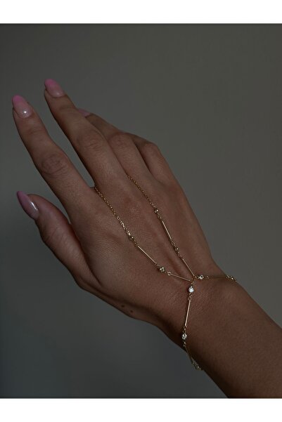 Sade Accessory Taş Çizgi Detaylı Şahmeran