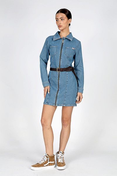 Lee Cooper Γυναικείο τζιν φόρεμα Bella