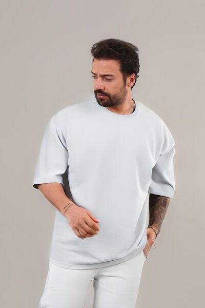Tarzsokak Ανδρικό Oversize Comfort Βαμβακερό Ύφασμα - Άνετη Γραμμή