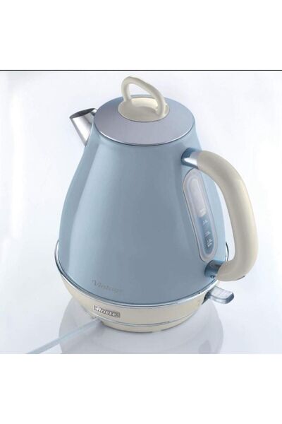ARIETE Vintage 2869 Çelik Kettle Mavi