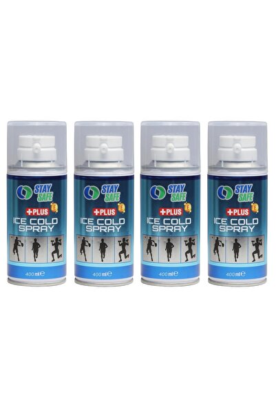 Stay Safe Staysafe Anestezik ve Lazer Epilasyon Için Soğutucu Sprey 400 ML 4'...