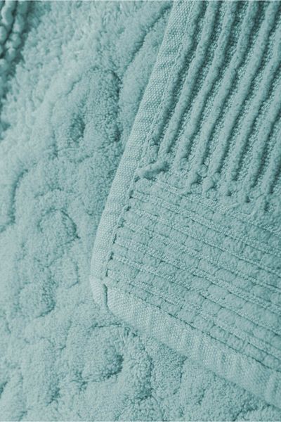 Chilai Home Cotton Mint Σετ 2 - 60x100 cm και 50x60 cm χαλί μπάνιου, χαλάκι πόρτας