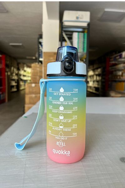 Andofis Tritan Water Bottle and Water Bottle Motivational Water Bottle with Sticker and Infuser 550 Ml with Hanger String