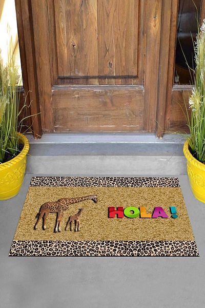 Chilai Home Hola PVC Non-Slip Base Inner and Outer Door Front Mats