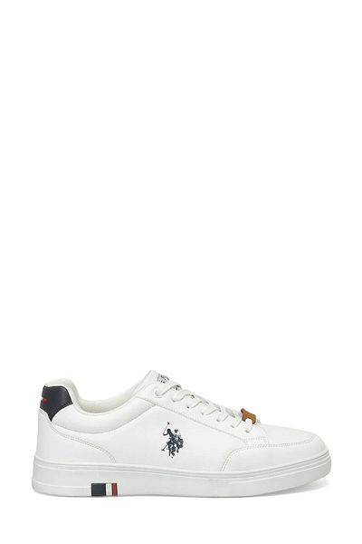 U.S. Polo Assn. Λευκό Ανδρικό Sneaker - Πολύχρωμο