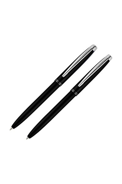 Scrikss 108 Prestige Black Ballpoint + Versatil Pen Set