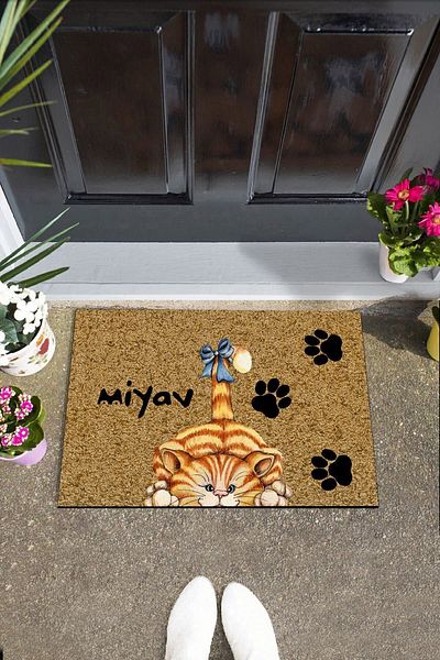 Chilai Home Maul PVC неплъзгаща се основа Вътрешни и външни изтривалки за предни врати