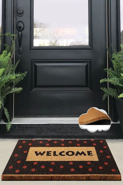 Chilai Home Coco Point Doğal Koko Paspas,Kıl Kapı Önü Paspası