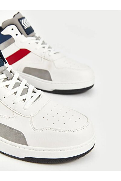 LC Waikiki Ανδρικά αθλητικά παπούτσια - Λευκά, κορδόνια, μέχρι τον αστράγαλο