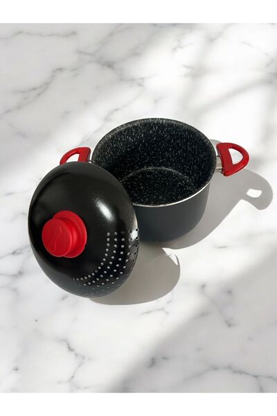 Cem Süzgeç Kapaklı Makarna Tenceresi