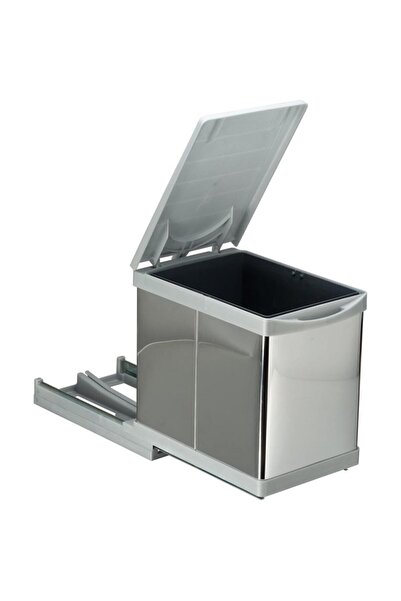 Genel Markalar Toty 21700 Raylı Dolap İçi Çöp Kovası 16 Litre