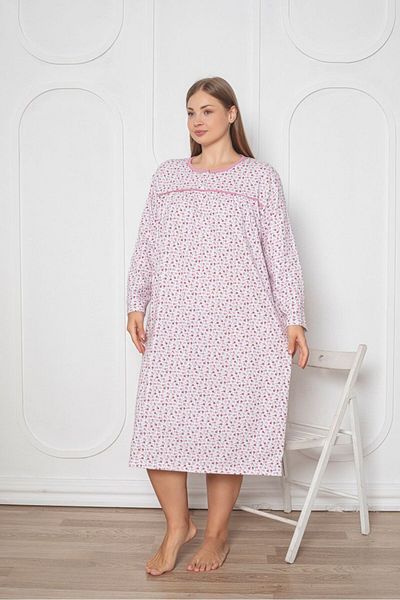 Asel Seasonal Plus Size Nightgown