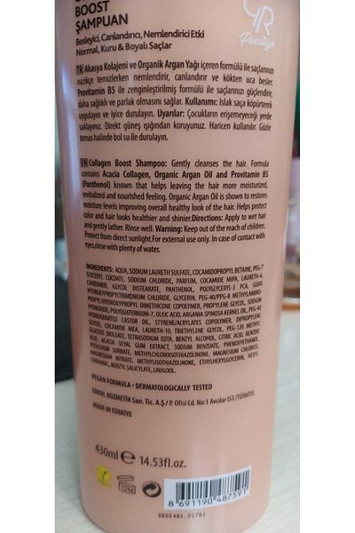 Golden Rose Prestige Collagen Boost Conditioner with Acacia Collagen & Organic Argan Oil 430 ml
