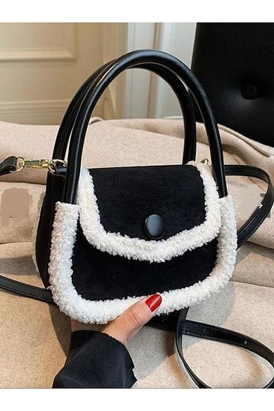 Katusa Černá Nubuková taška na bagetu STD Strap - Classic