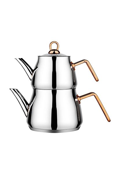 Amboss Oregan Teapot Medium Size Copper Plated Steel
