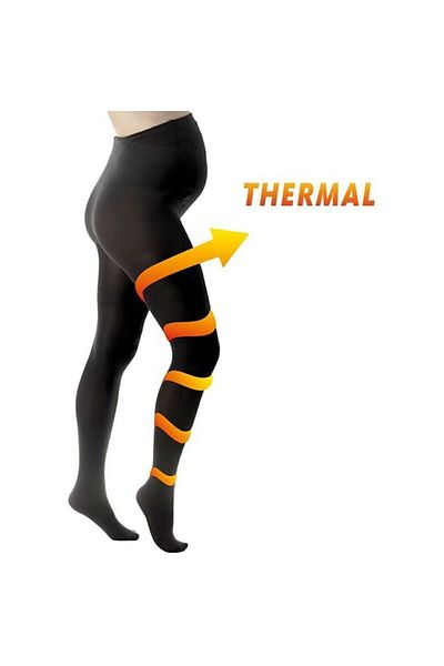 Dore Pregnant Thermal Pantyhose 11965-black / 500 - - L (no:3)