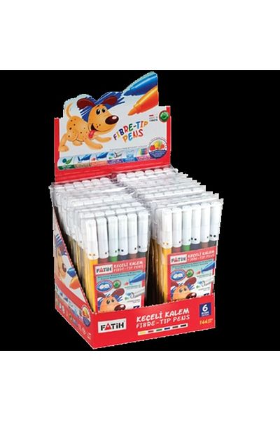 Fatih Felt-Tip Pen 6 Colors (34000)