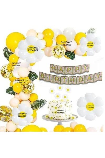 DÜVENCİ TİCARET مجموعة بالونات من رقائق الباباتيا