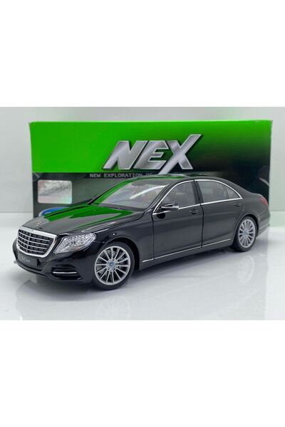 WELLY 1.24 ÖLÇEK WELLY MARKA LİSANSLI MERCEDES BENZ S CLASS SİYAH RENK